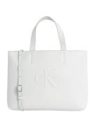 Calvin Klein Jeans Käsilaukku  vaaleanharmaa