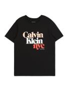 Calvin Klein Jeans Paita  roosa / punainen / musta / valkoinen