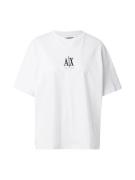 ARMANI EXCHANGE Paita  musta / valkoinen