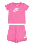 Nike Sportswear Setti 'CLUB'  vaaleanpunainen / valkoinen
