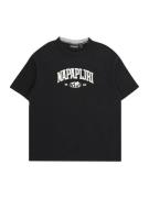 NAPAPIJRI Paita 'K S-INOT'  musta / valkoinen