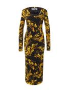 Versace Jeans Couture Mekko  tummankeltainen / musta