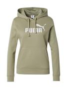 PUMA Urheilullinen collegepaita 'Ess No. 1'  khaki / valkoinen