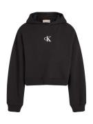 Calvin Klein Jeans Collegepaita  musta / valkoinen
