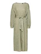 Vmana L/S 7/8 Dress Exp Eid Green Vero Moda