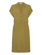 Dress Made Of Lenzing™ Ecovero™ Green Esprit Casual