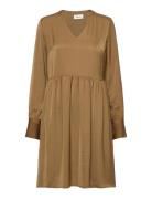 Foster Dress Brown Modström