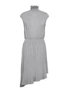 Alice Flounce Dress Grey Lulu's Drawer