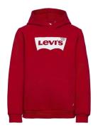Levi's® Screenprint Batwing Pullover Hoodie Red Levi's