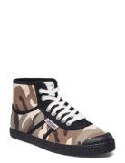 Kawasaki Camo Canvas Boot Brown Kawasaki