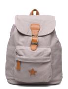 Baggy Back Pack, Rose Lavender With Leather Star Purple Smallstuff