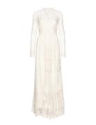Yaseloise Ls Maxi Dress - Celeb White YAS