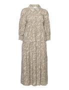 Andagz Long Dress Patterned Gestuz