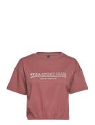 W. Elastic T-Shirt Pink Svea