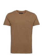 Kolding Organic Tee S/S Brown Clean Cut Copenhagen