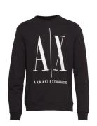 Ax Man Sweatshirt Black Armani Exchange