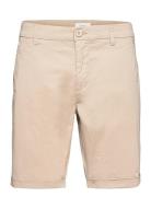 Regular Chino Poplin Shorts - Gots/ Beige Knowledge Cotton Apparel