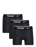Nike Everyday Cotton Solid Boxer Briefs Black Nike