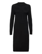 Viril Crew Neck L/S Midi Dress - Noos Black Vila