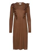 Dress Long Sleeve Brown Noa Noa