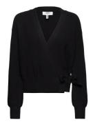 Objmalena L/S Wrap Cardigan Noos Black Object