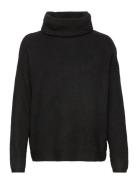 Vicilia Rollneck L/S Knit Top- Noos Black Vila