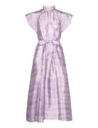 Karookh Long Dress Aop 11244 Purple Samsøe Samsøe