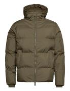 Slhdavid Short Puffer Jacket Ex Khaki Selected Homme