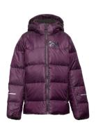 Jr Isfjord Down Jacket 2.0 Purple Helly Hansen