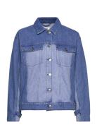 Twin Denim Rain Jacket Blue Mads Nørgaard