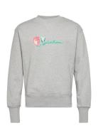 Flower Logo Sweatshirt Grey Soulland