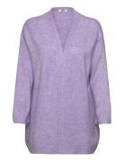 Jdycharly L/S Cardigan Knt Lo Purple Jacqueline De Yong