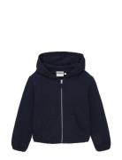 Cropped Hoodie Sweatjacket Blue Tom Tailor