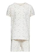 Pyjamas Ss W. Aop Patterned CeLaVi