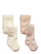 Stocking - Rib Cream Minymo