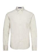 D1. Reg Ut Gmnt Dyed Oxford Shirt Cream GANT