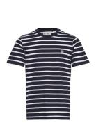 Org Jrsy Breton Tee Navy Original Penguin