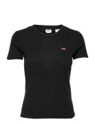 Ss Rib Baby Tee Caviar Black LEVI´S Women