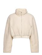 Seleeena Teddy Reversable Jacket Cream ROTATE Birger Christensen