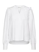 Heddikb Blouse White Karen By Simonsen