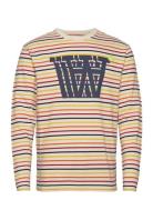 Mel Stripe Long Sleeve Yellow Double A By Wood Wood