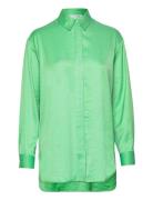 Slfdesiree Ls Shirt B Green Selected Femme