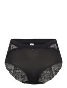 Orangerie Dream High-Waisted Full Brief Black CHANTELLE