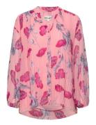 Dvf Nate Blouse Pink Diane Von Furstenberg