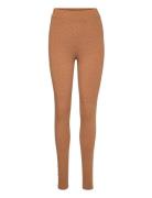 Elba Leggings Gots Brown Basic Apparel