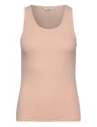 Ludmilla Tank Gots Pink Basic Apparel