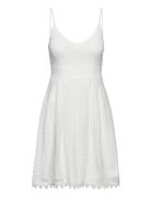 Onlhelena Lace S/L Short Dress Noos Wvn White ONLY