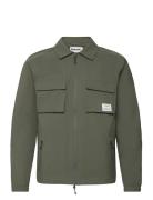 Cargo Overshirt Lightweight Khaki Resteröds