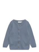 Knitted Cardigan Blue Fixoni