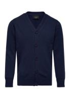 The New Knit Cardigan Him Noos Navy The New